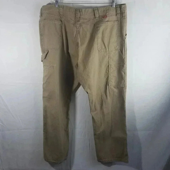 Wrangler Tan Men's Denim Jeans Sz 44 - Picture 2 of 5